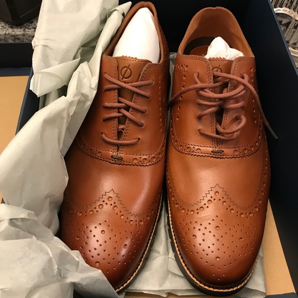 COLE HAAN Zerogrand OX Tan 14 W